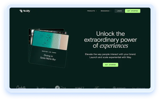 Windmark client website