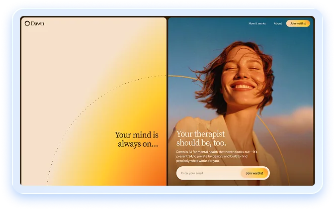 Windmark client website