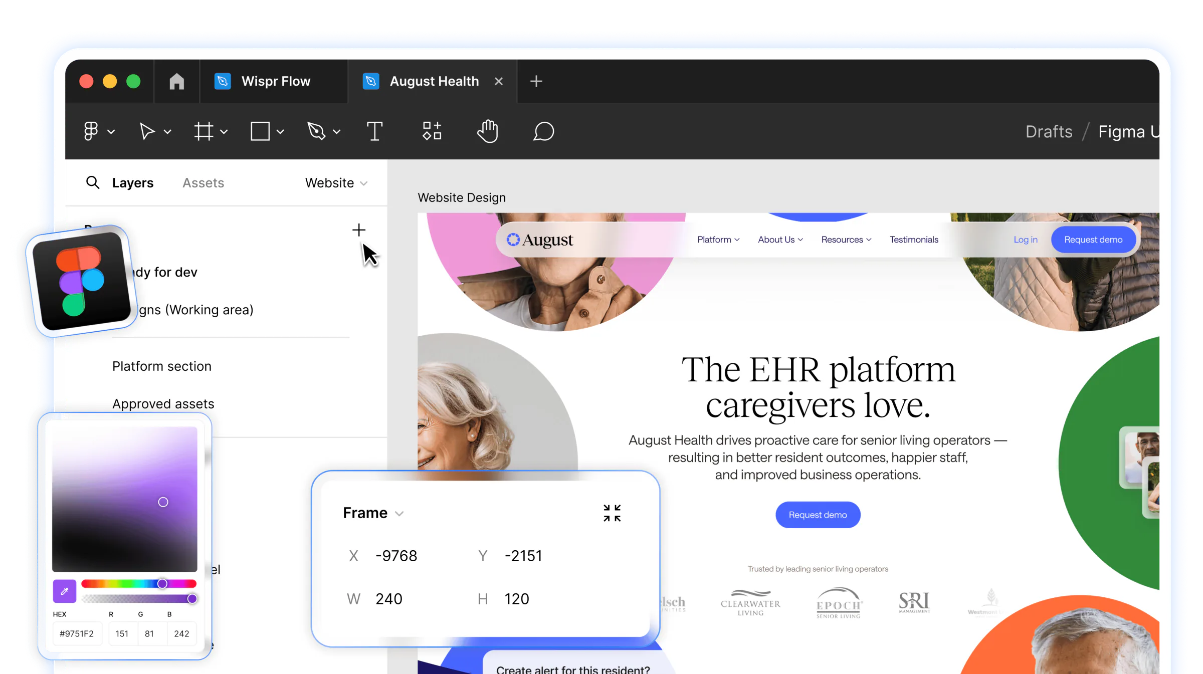 Web design service preview